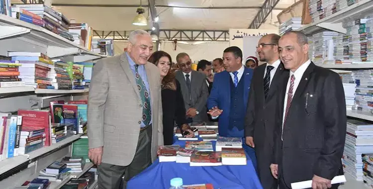  افتتاح أول معرض للكتاب في جامعة السادات 