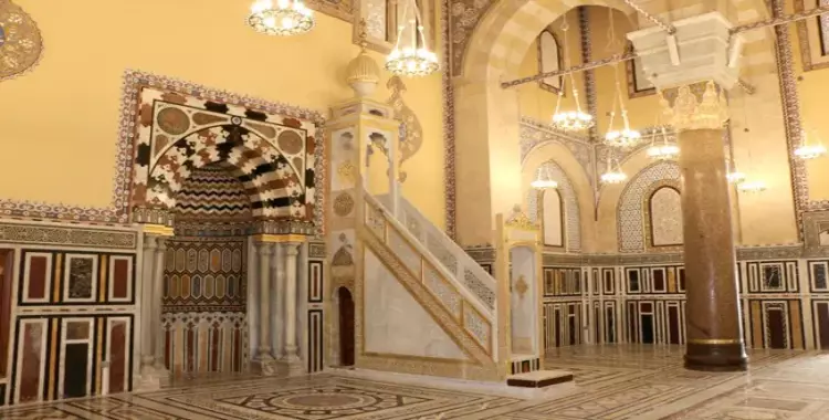  افتتاح مسجد قصر عابدين بعد تطويره بتكلفة 16 مليون جنيه 