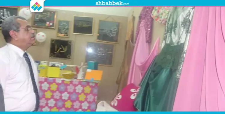  افتتاح معرض تطريز وملابس في جامعة كفر الشيخ بأسعار مخفضة 