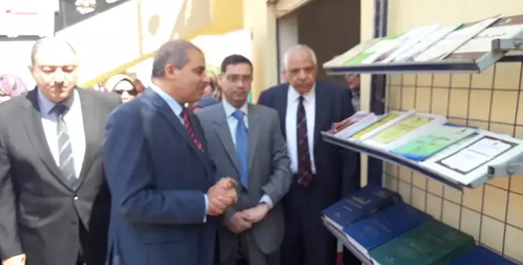  افتتاح معرض للكتاب بجامعة الازهر بالتعاون مع المجلس الأعلى للشئون الإسلامية 