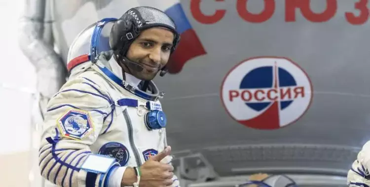  الإماراتي هزاع المنصوري ينشر أول صورة له في الفضاء 