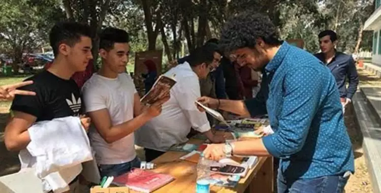  الاتحاد المصرى لطلاب الصيدلة بجامعة هليوبوليس ينظم حملة للتوعية بأهمية القراءة 