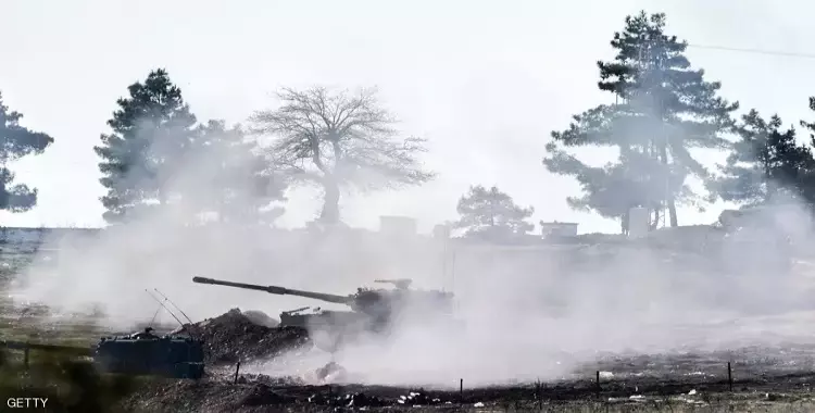  الجيش التركي يقصف مواقع لـ«داعش» في سوريا 