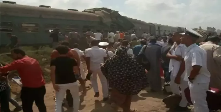  الجيش يتولى التحقيق في حادث «قطاري الإسكندرية» 