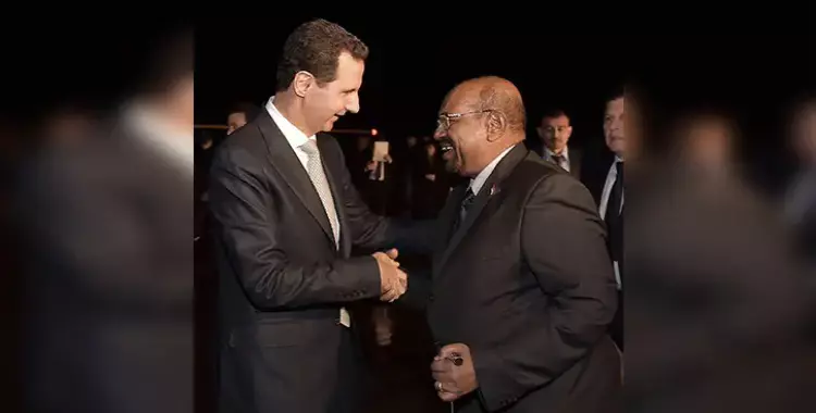  الرئيس السوداني عمر البشير يظهر بشكل مفاجئ في سوريا 