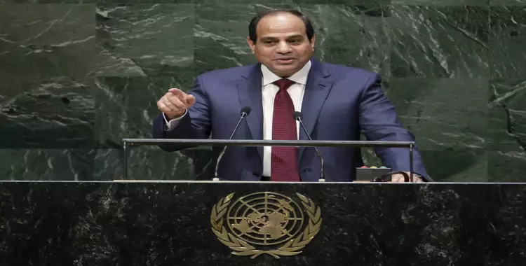  السيسي: مصر خط الدفاع الأول في مواجهة الإرهاب 