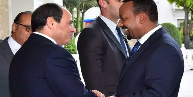  «السيسي» يهنئ رئيس وزراء إثيوبيا لحصوله على نوبل للسلام 