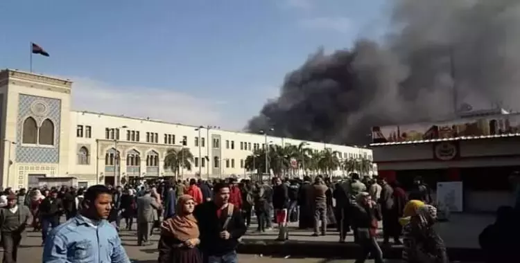  اللحظات الأولى لانفجار محطة مصر (فيديو) 