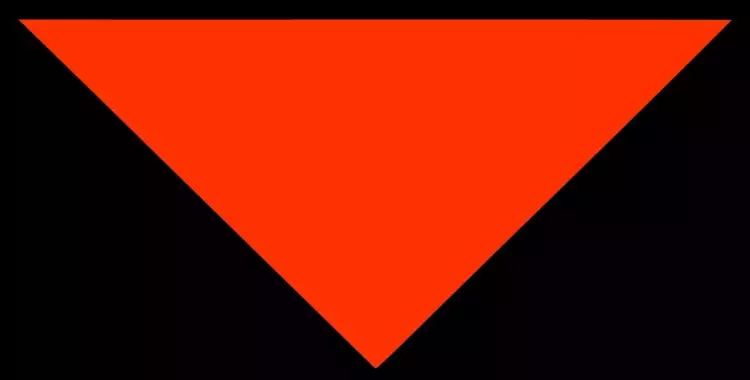  المثلث الأحمر المقلوب رمز عمليات المقاومة في غزة.. كيف تفهمه؟ 