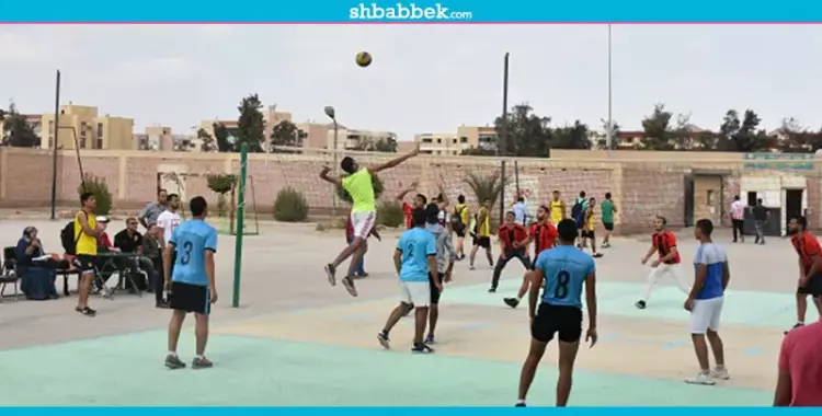  انسحاب فريق كرة الطائرة بعين شمس في منافسات أسبوع شباب الجامعات 