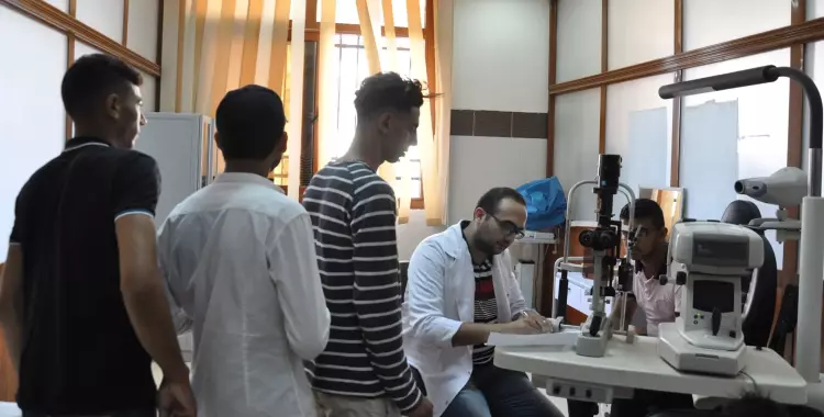  انطلاق الكشف الطبي للطلاب الجدد بجامعة كفر الشيخ 