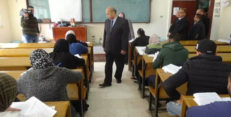  انطلاق امتحانات الفصل الدراسي الأول بجامعة المنيا 