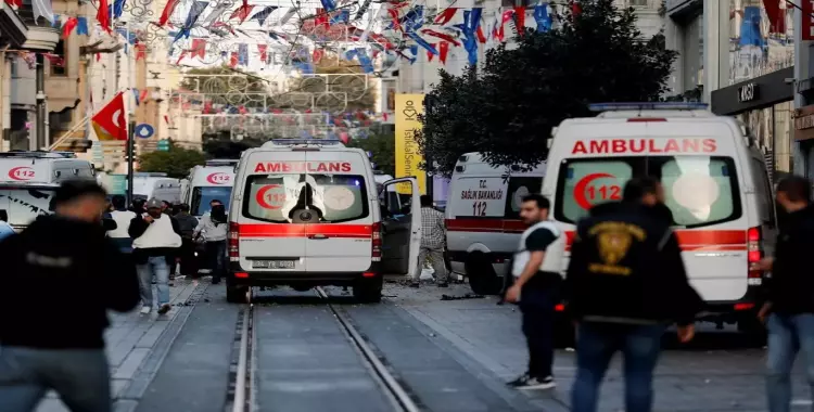  انفجار تركيا يهز ميدان تقسيم ووقوع قتلى وجرحى.. (فيديو) 