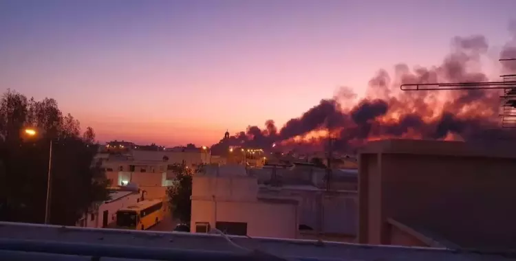  حريق أرامكو في بقيق بالسعودية 