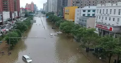 انهيار سد في الصين وارتفاع حصيلة قتلى الفيضانات (فيديو)