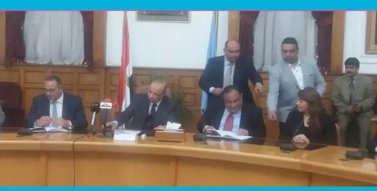  بحضور محافظ القاهرة.. جامعة حلوان توقع بروتوكول تعاون لتطوير المناطق العشوائية 