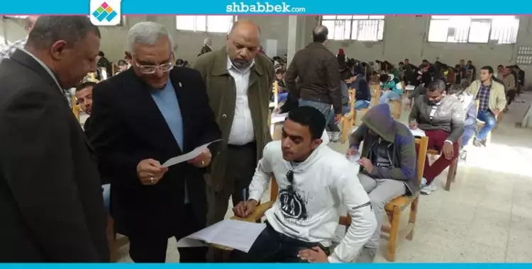  بسبب الغش.. إلغاء امتحان 10 طلاب بجامعة المنيا (صور) 