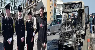 بطولة رامي شحاتة تنقذ 51 طالبا فى ميلانو من الحرق.. وإيطاليا تمنحه الجنسية (صور)