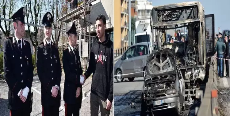  بطولة رامي شحاتة تنقذ 51 طالبا فى ميلانو من الحرق.. وإيطاليا تمنحه الجنسية (صور) 