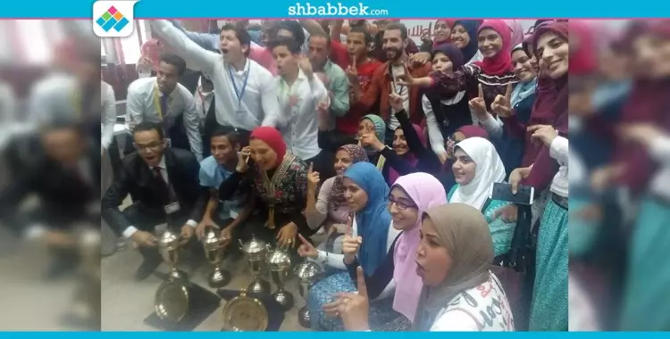  «بيطري القاهرة» تحصل على الدرع العام لمهرجان الأنشطة الطلابية 