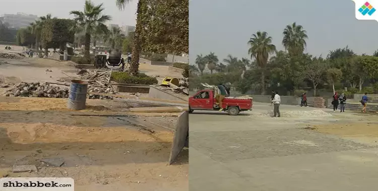  تحويل مسار السير بجامعة حلوان بسبب أعمال الصيانة 