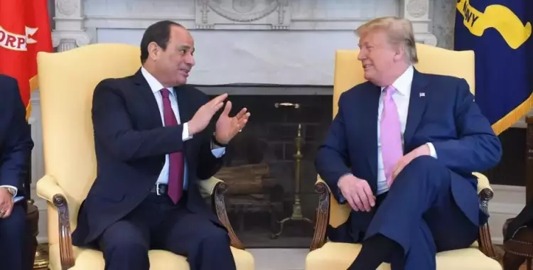  ترامب: لست قلقا على أوضاع مصر في وجود السيسي 