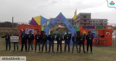 تضم واي فاي وسينما.. شاهد خيمة السعادة بمهرجان الجوالة بجامعة القاهرة (فيديو)