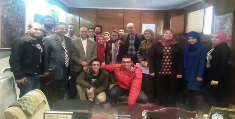  تعيين عمر محمد صدقي رئيسا لاتحاد طلاب «فنون تطبيقية حلوان» 