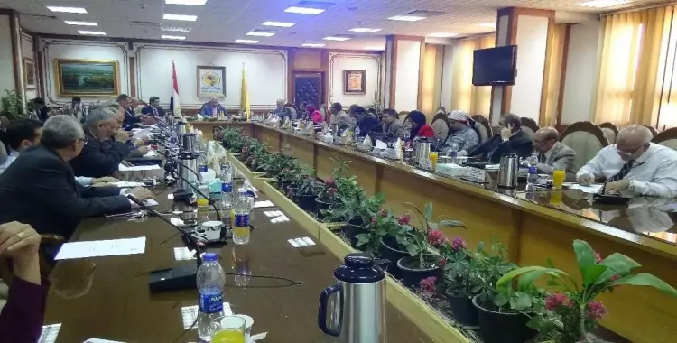  تفاصيل اجتماع مجلس جامعة المنيا 27-6-2018 
