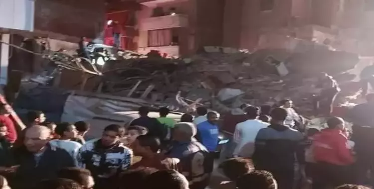  تفاصيل انهيار عقار الإسكندرية وعدد المتوفين والمصابين بمنطقة الورديان 