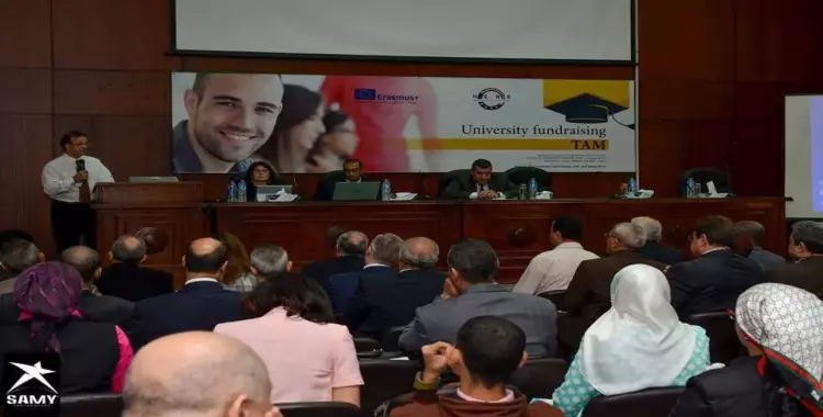  جامعة المنصورة تشارك في ورشة عمل زيادة فرص تمويل الجامعات 