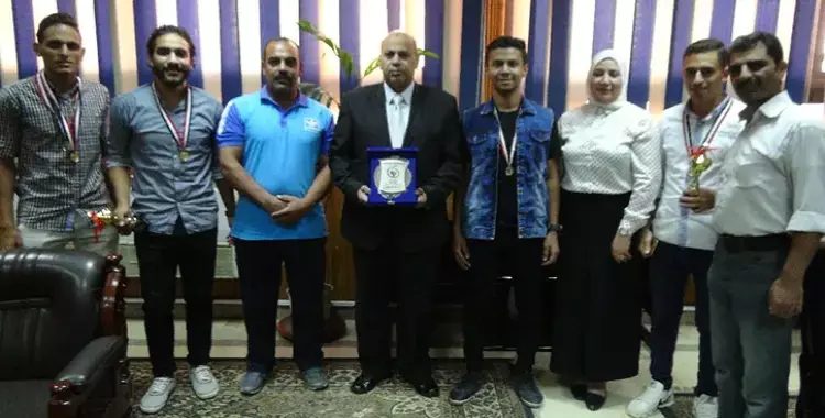  جامعة المنيا تكرم الفائزين في مسابقات أسبوع شباب المدن 