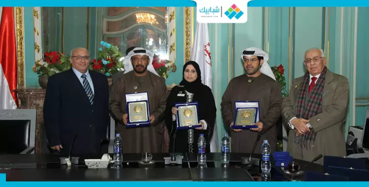  جامعة عين شمس تستقبل السفير الإماراتي 