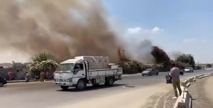  حريق ميدان الرماية اليوم الأربعاء 12 أغسطس بالفيديو 