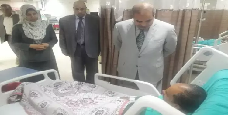  رئيس جامعة الأزهر يتفقد مستشفى الزهراء 