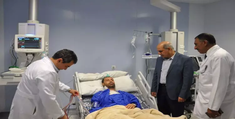  رئيس جامعة كفرالشيخ يتفقد قوائم انتظار المرضى بالمستشفى الجامعي 