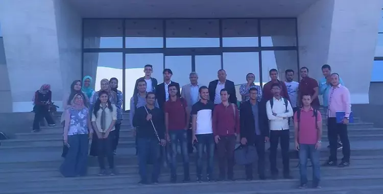  رحلة علمية لطلاب هندسة أسيوط إلى شركة النايل سات بالقاهرة 