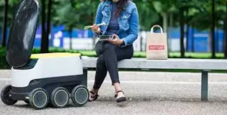  روبوت جديد يوصل الطعام في لندن 