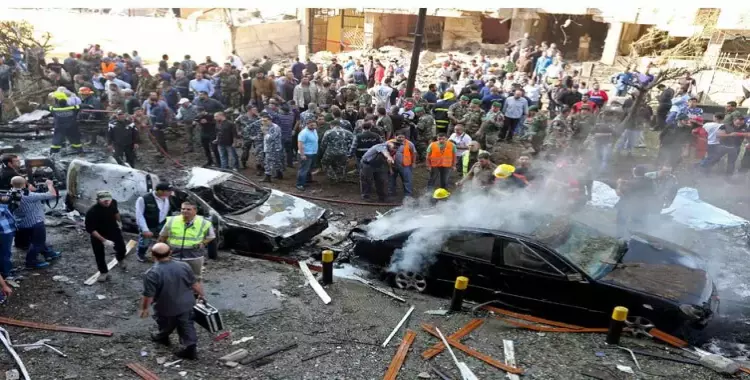  سقوط عشرات القتلى والجرحى  بتفجيرات انتحارية في لبنان 