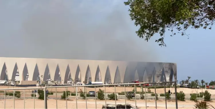  شاهد حريق مهرجان الجونة 2021 اليوم بالفيديو والصور قبل انطلاقه بساعات 