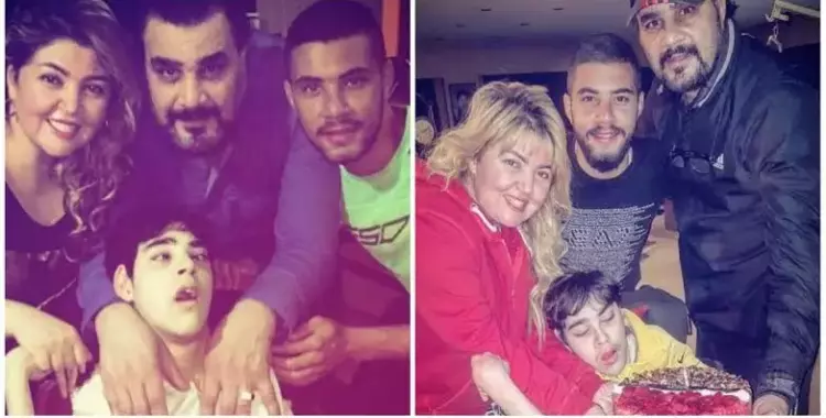  شاهد كيف احتفل الفنان مجدي كامل وزوجته بعيد ميلاد ابنهما أحمد (فيديو) 