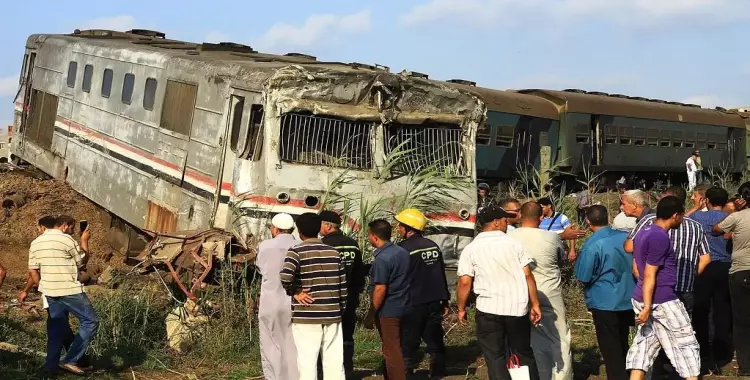  صدمة أشلاء ضحايا القطار تنهي حياة مستشار وزير النقل 