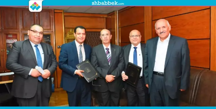  صور| توقيع اتفاقية تعاون بين جامعتي أسيوط والزرقاء الأردنية 
