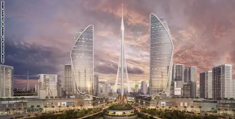  صور| «خور دبي».. أين وصلت رحلة بناء أطول برج في العالم؟ 