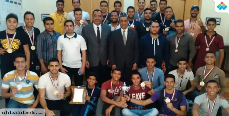  طلاب جامعة الإسكندرية يحصدون المركز الأول في العروض الرياضية 
