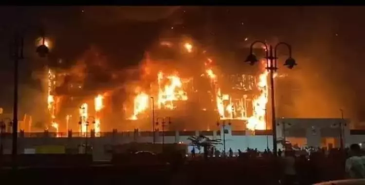  طواريء بمحافظة الجيزة للسيطرة على حريق استوديو الأهرام 