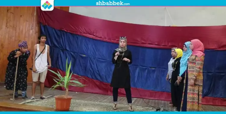  عروض مسرحية بحفل استقبال كلية التربية النوعية جامعة المنيا 