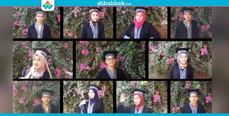  على طريقة إعلانات رمضان.. طلاب بعلوم المنصورة يحتفلون بتخرجهم 