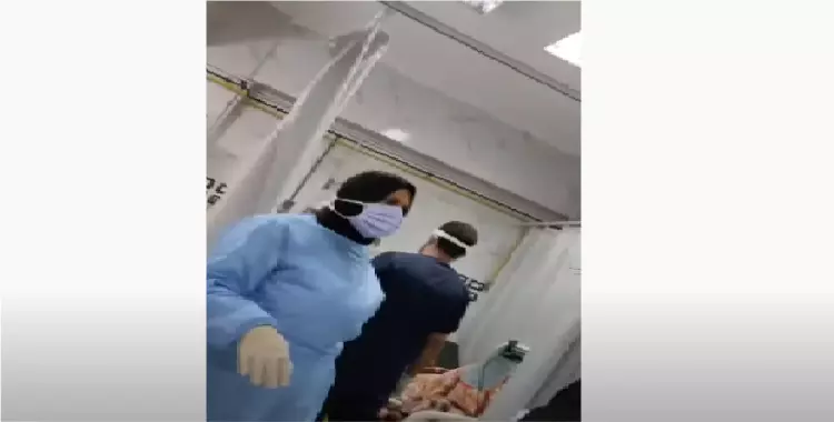 فيديو جديد في مستشفى الحسينية لحظة وفاة المصابين بفيروس كورونا 
