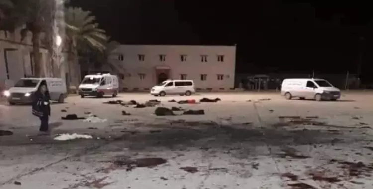  فيديو مروع.. لحظة قصف طلاب الكلية العسكرية بطرابلس الليبية 